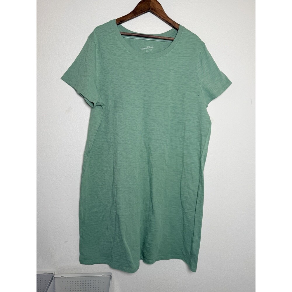 Universal Thread T-shirt Dress Sage Green XXL - Picture 3 of 4